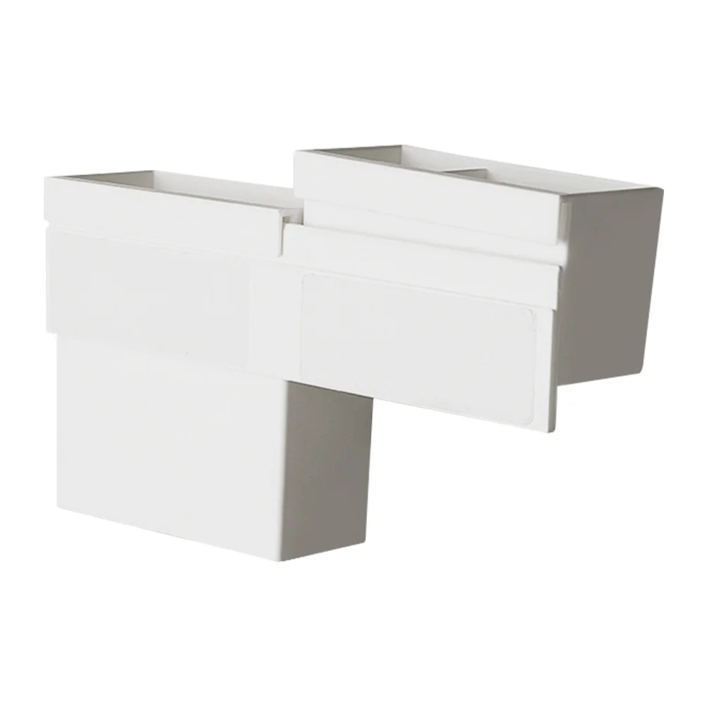 

Pen Holder Boxhanging Storage Desk Makeup Holders Brush Plasticcup Bucket Stand Office Countertop Wall Mountpot Edges Multi