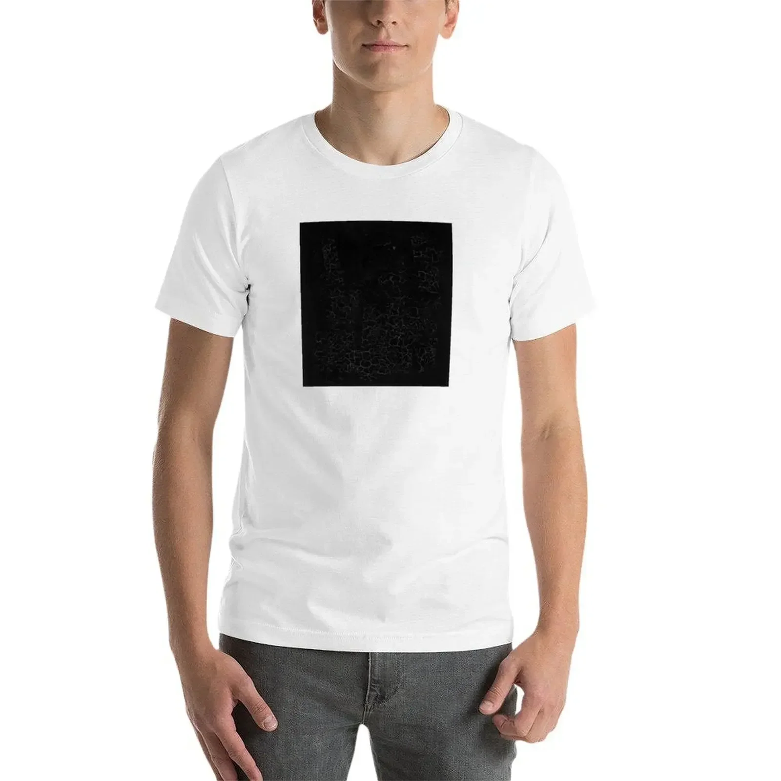 Черная квадратная картина Казимир Малевич художник подарочная рубашка для