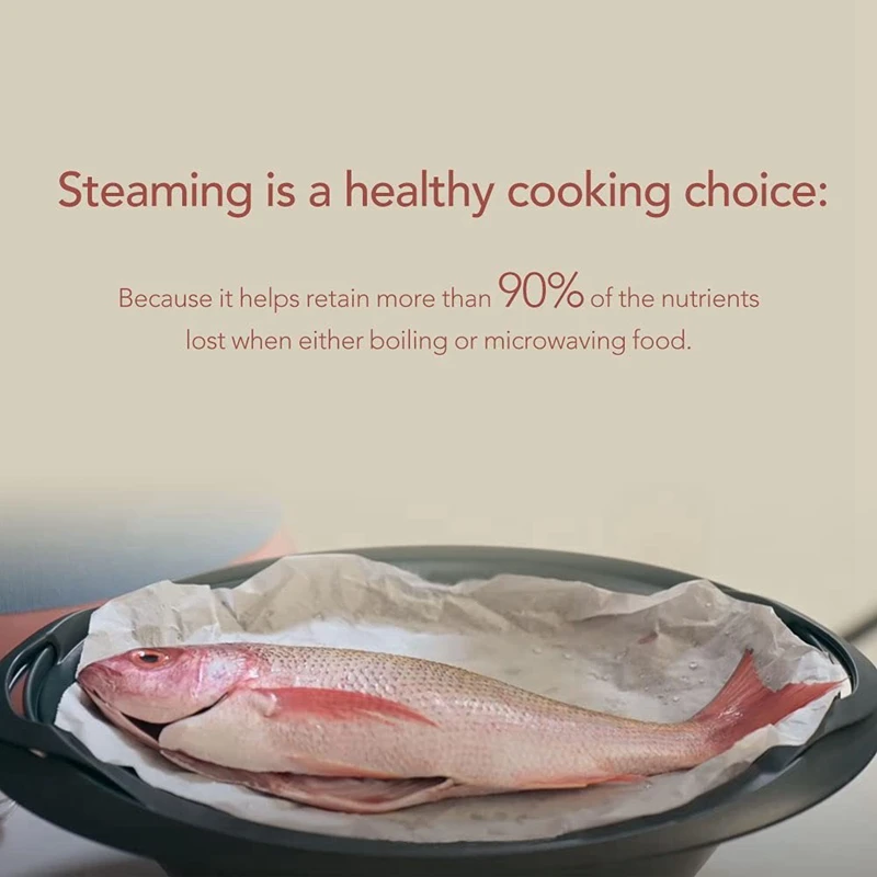 1PCS Steamer Pan For Thermomix Varoma Tray With Perforated Holes Steaming Dish TM6 TM5 TM31 Durable