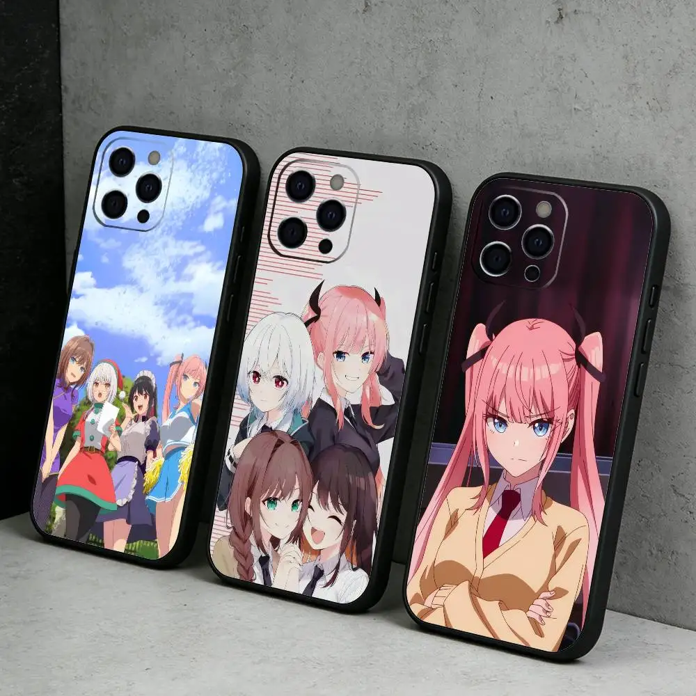 Фото Чехол для телефона H-Hoshimi Himakawa Anime M-Mayonaka Heart Tune для iPhone 17, 16, 15, 14, 13, 12 Plus, Max, мягкий силиконовый, черный №1