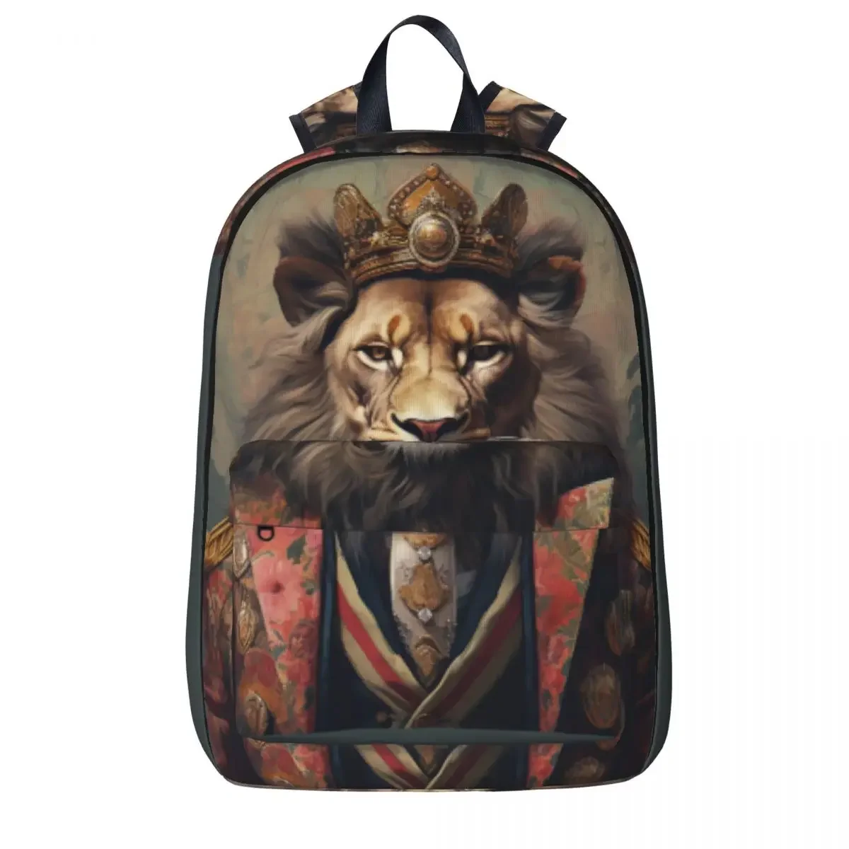 

Рюкзак с изображением Льва Rococo Dapper Clothing Boy полиэстер повседневные Рюкзаки с рисунком милые школьные сумки рюкзак