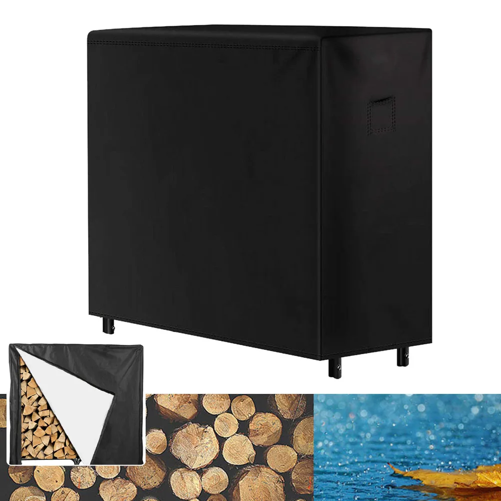 

4ft 210D Firewood Cover Generator Waterproof Cover Outdoor Portable Oxford Cloth Weatherproof Dustproof Generator Storage Holder