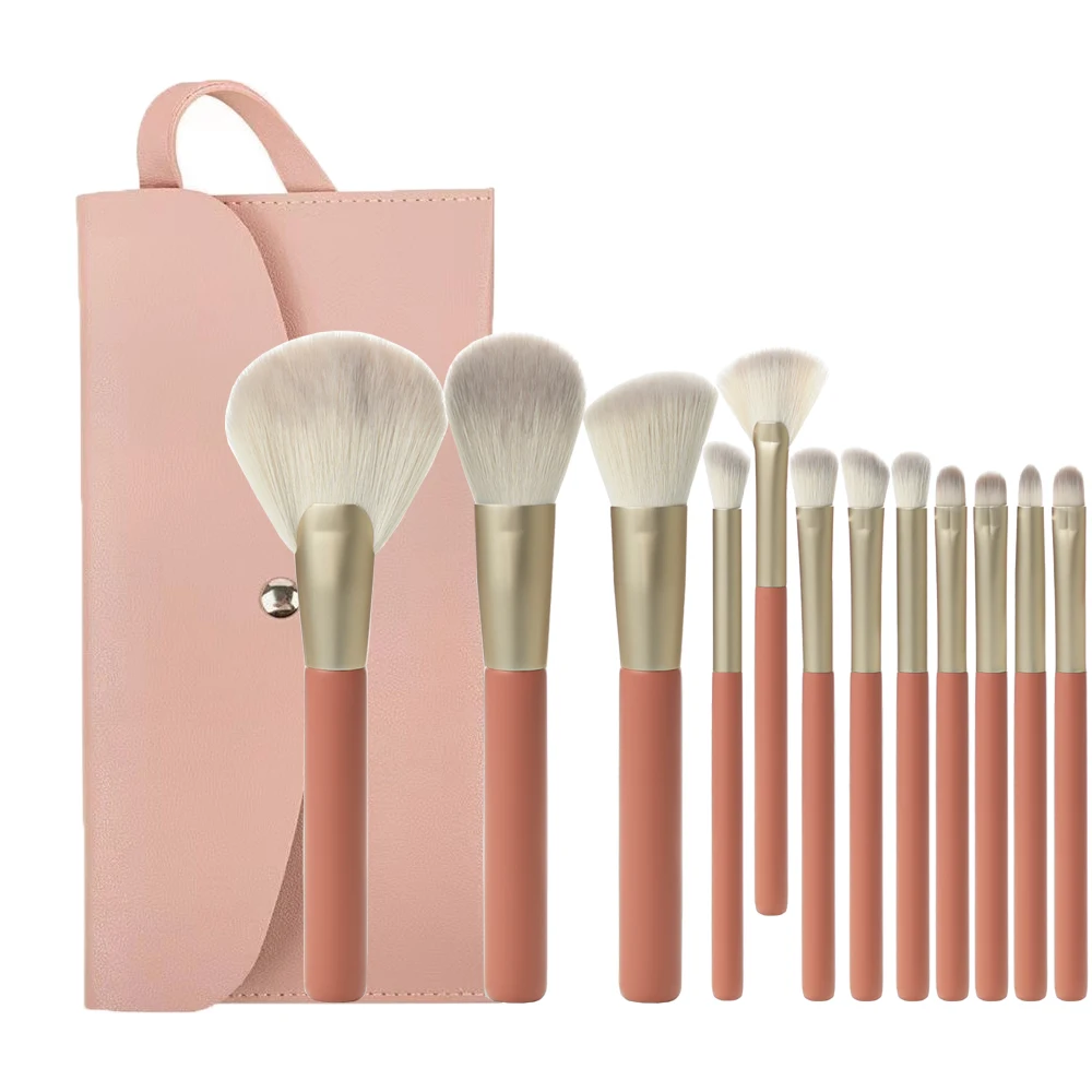 KOSMETYKI Super Soft Desiger Makeup Brushes Foundation Powder Blush Eyeshadow Blending Cosmetic Set Tools Brochas Maquillaje