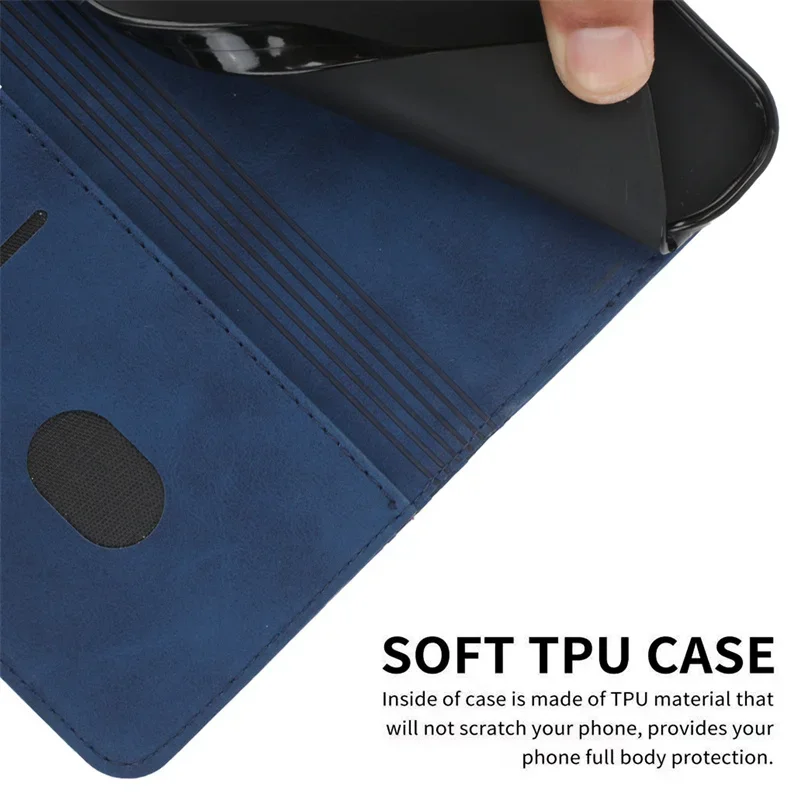 Фото Etui MotoG15 Магнитный флип-чехол для Motorola Moto G15 Wallet Cover MOTO G 15, кожаный чехол для телефона Motorola Moto G05 G 05, принципиально №2