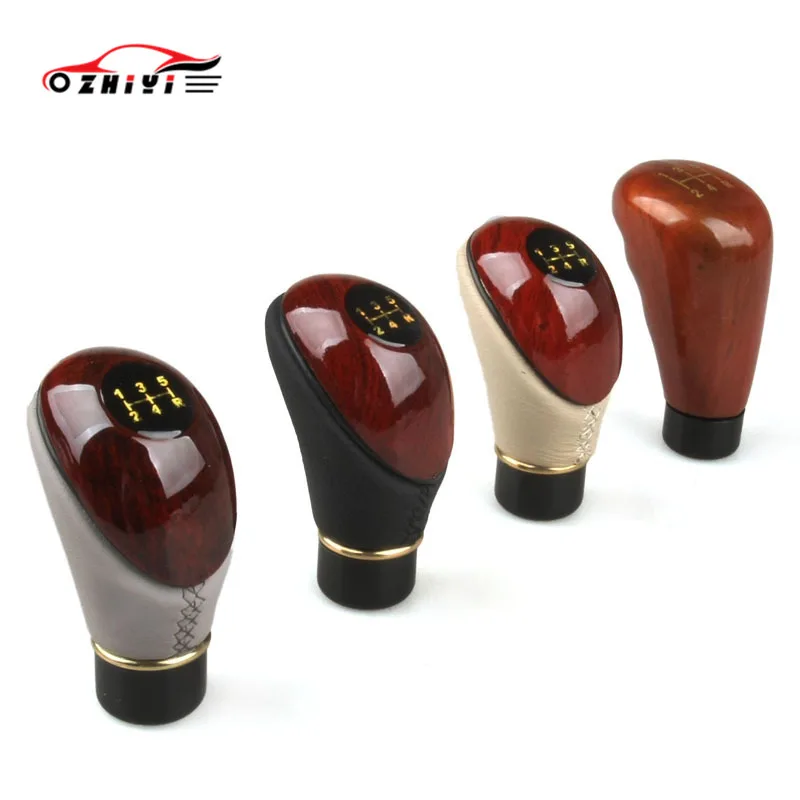 Универсальная искусственная кожа и дерево 5-скоростной ручной переключатель