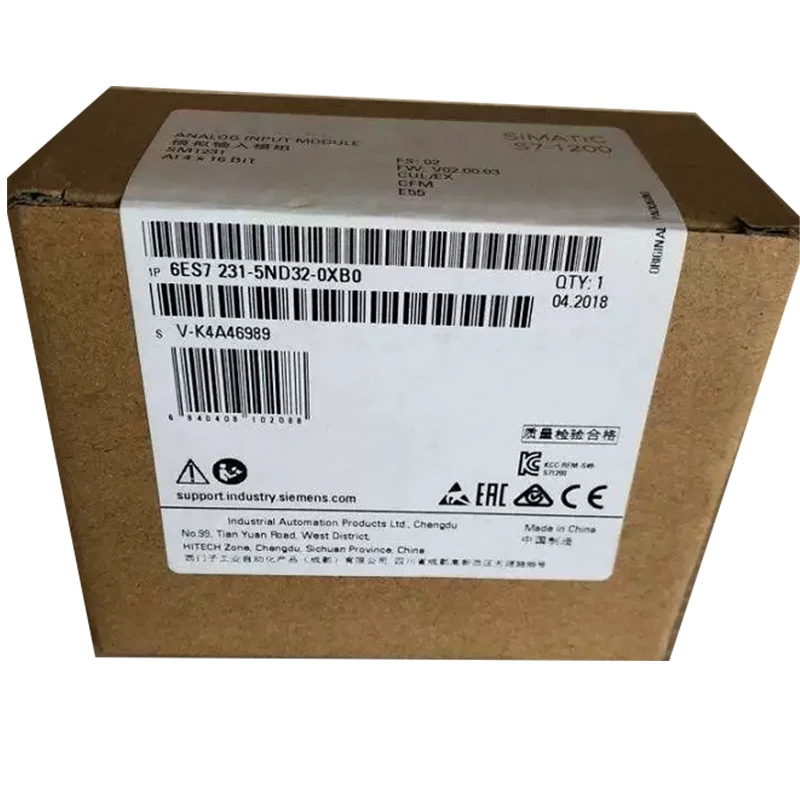 

100% Новый оригинальный 1 год гарантии 6ES7231-5QD32-0XB0