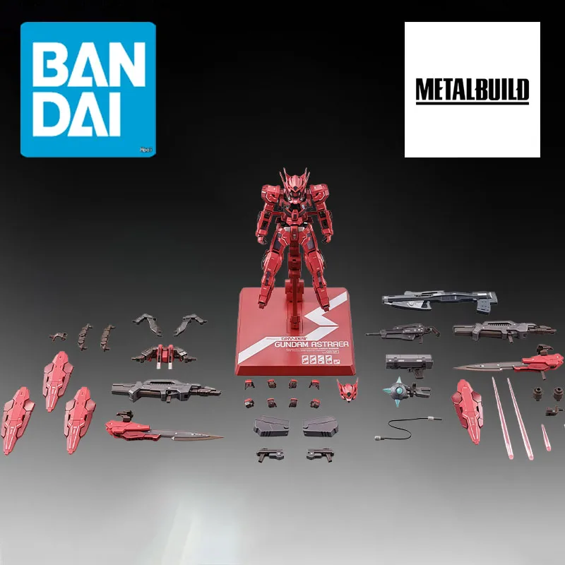 Фото Оригинальный набор Bandai METAL BUILD Gundam Astraea Type-F 180 мм и дополнительный набор Avalanche Dash, аниме-фигурки, игрушки для подарка на Рождество №4