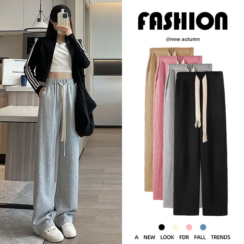 

Брюки женские клетчатые в стиле оверсайз, повседневные свободные прямые штаны с широкими штанинами, в стиле ретро, хип-хоп, уличная одежда