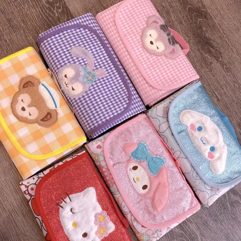 

Kawaii Sanrios Anime Hello Kittys Melody Cinnamoroll Waterproof Beach Blanket Folding Camping Mat Mattress Outdoor Picnic Mat