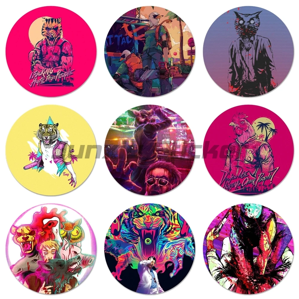 

3D Interesting Graphics Hotline Miami Number on Steam Owl Car Sticker for Windshield Bumper Motorcycle Helmet Decal KK Vinyl