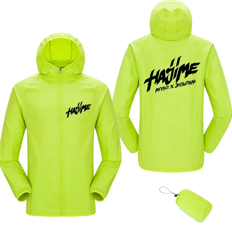 

Hajime Miyagi Andy unisex Camping Waterproof Jacket Sun Protection unisex Thin Summer Sun Protection Shirt