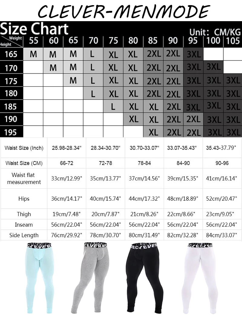 CLEVER-MENMODE Мужские сексуальные модальные боковые открытые осенние брюки