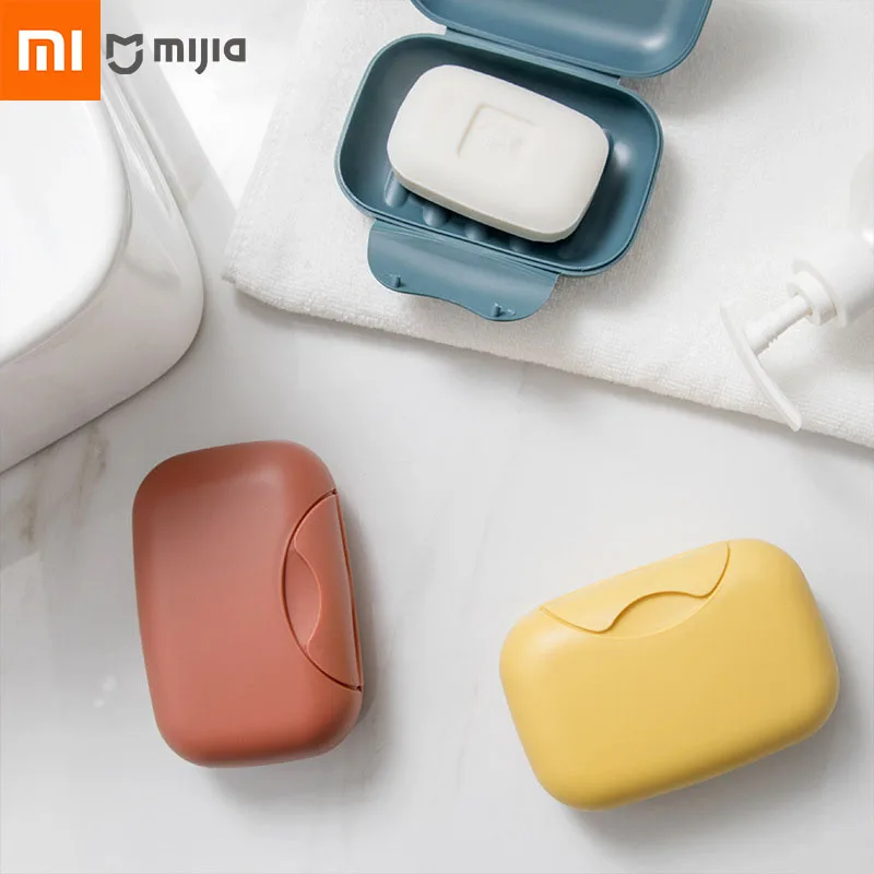 

Портативный дорожный футляр для мыла Xiaomi Youpin, водонепроницаемый герметичный стильный компактный удобный для переноски контейнер для хранения в ванной комнате