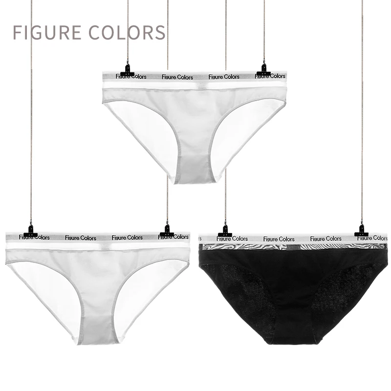 

3Pcs/Lot Women Cotton Panties Underpants Soft Girls Solid Color Briefs Panties Sexy Sport Fashion Lingerie Female Underwear