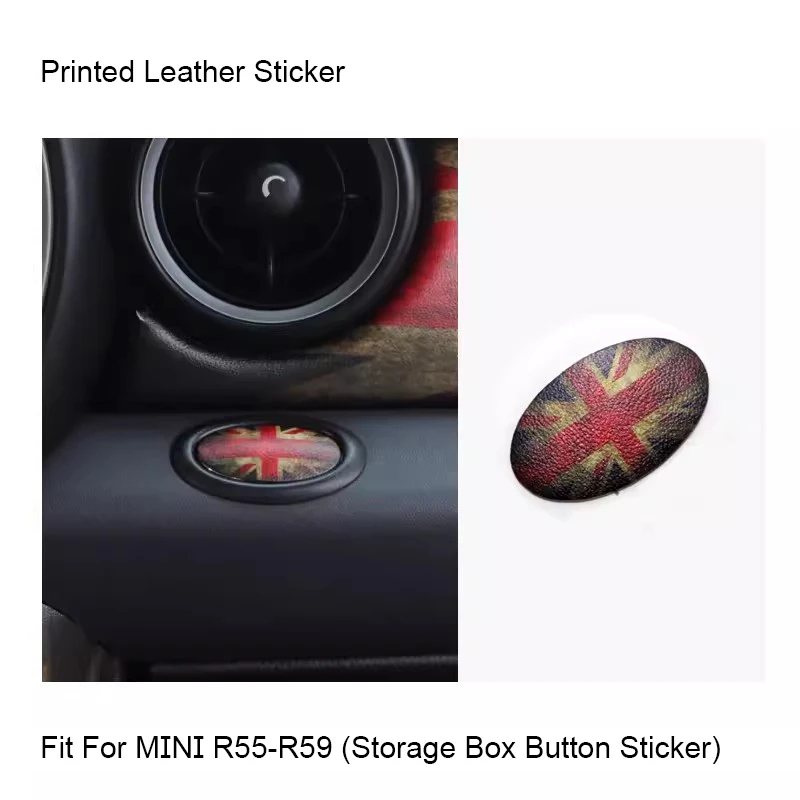 Автомобильный контейнер для перчаток Union Jack, ручка, декоративный контейнер для хранения, для MINI Cooper JCW R55 R56 R57 R58 R59, Стайлинг автомобиля (art.: 3920c8caa6147) - 3920c8caa6147