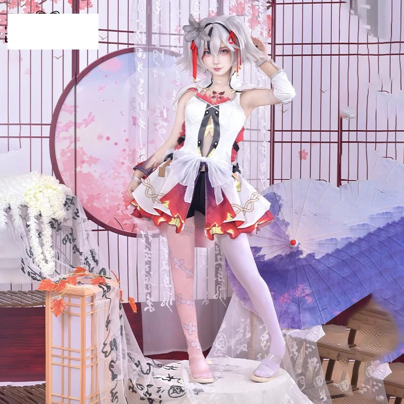 Камелия Косплей Костюм Игра Wuthering Waves Chun Милая униформа Платье Полный комплект с