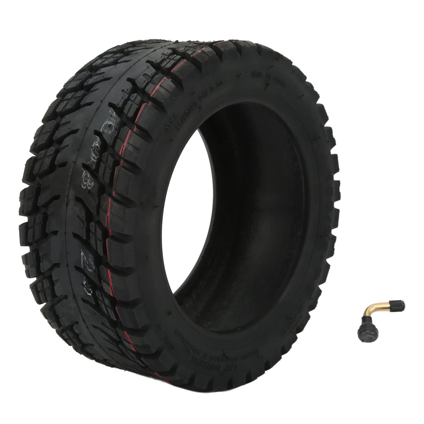 

Electric Scooter Tire 11 Inch Anti-Skidding Rubber Shock Absorbing Strong Grip Scooter Tyre For 100/65 6.5 Replacement