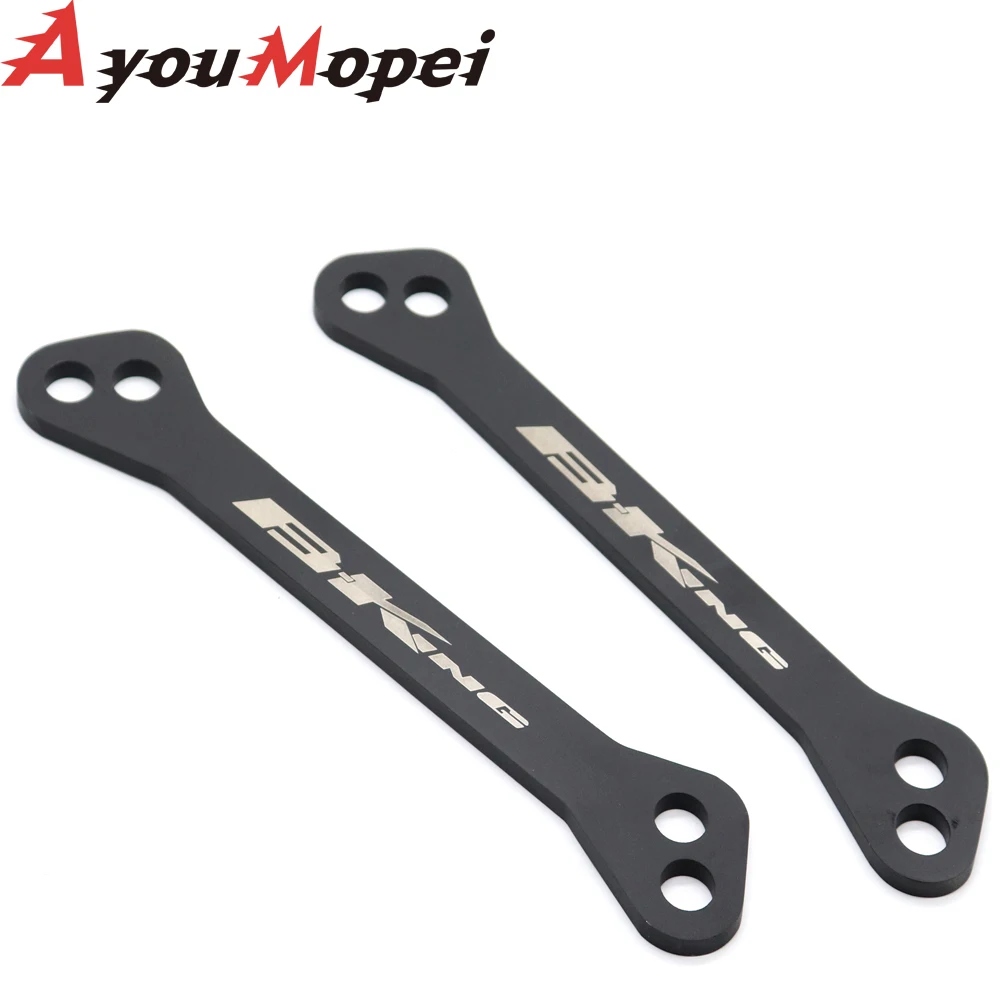 

Rear Suspension Lowering Links Kit For SUZUKI GSR 600 GSR 400 GSX1300 B-KING 2006-2016 2015 Motorcycle Accessories Adjustable