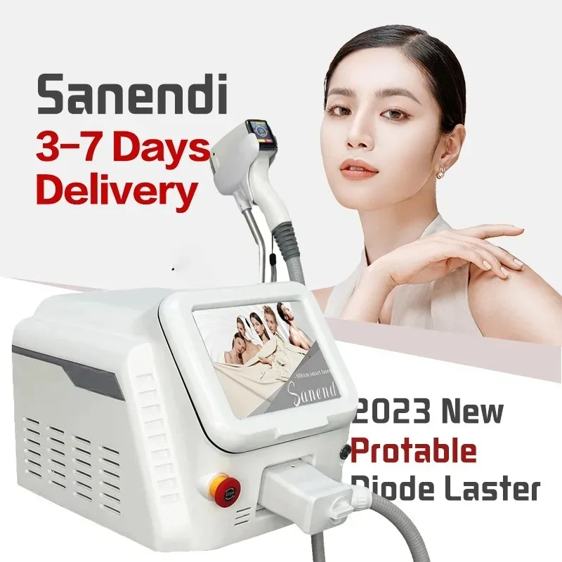 

2023 Diode Laser Hair Removal Professional Machine Three wavelength 755 1064nm epilator for wome for Salon hair painless cooling