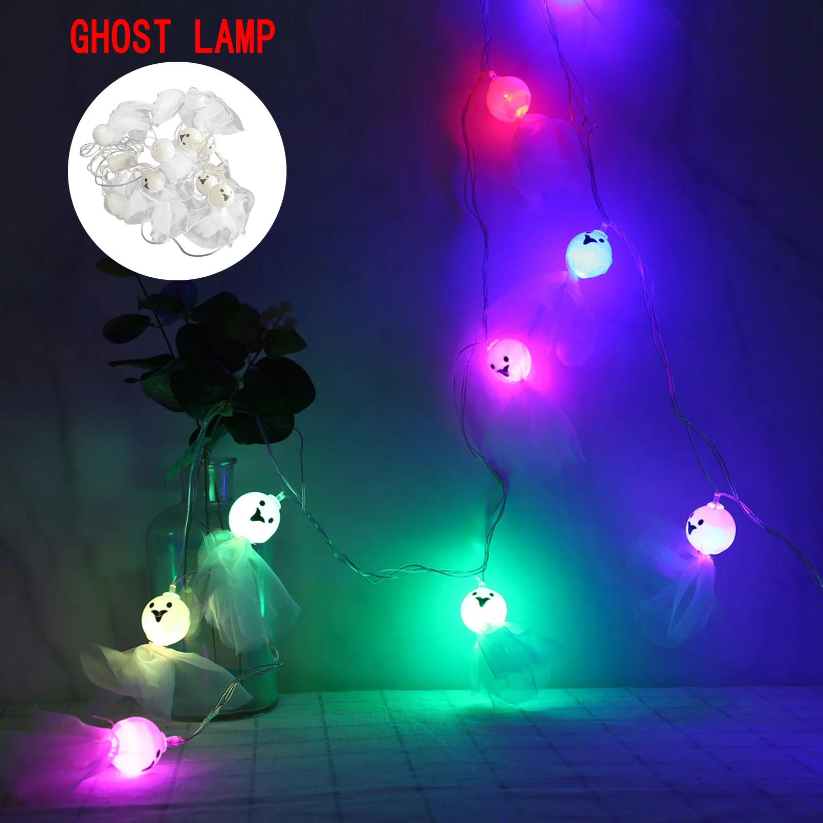 

Easter Lights String 50 Halloween Lamp String White 30 Count Christmas Lights Battery Solar Christmas Lights Remote