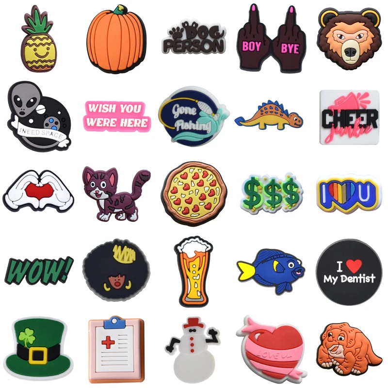 

Gifts Shoes Accessories Decorations for Crocs Women Charm Girl Set Jeans Wholesale Bulk Boy Packs Kids Shoe Charms Para Pins Men
