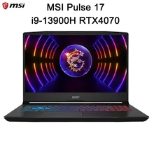 2023 MSI Pulse 17 Gaming Laptop 17.3 Inch QHD 2.5K 240Hz IPS Screen Netbook i9-13900H 16GB 1TB RTX4070 Gaming Computer Notebook