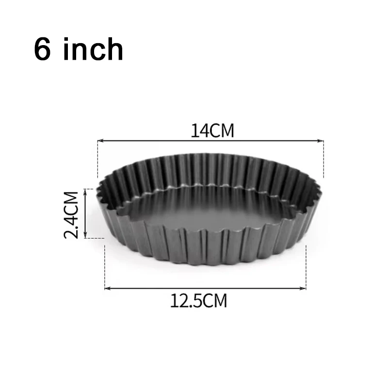 

Формы для выпечки пирогов IFITU PUBO, черные, углеродистая сталь