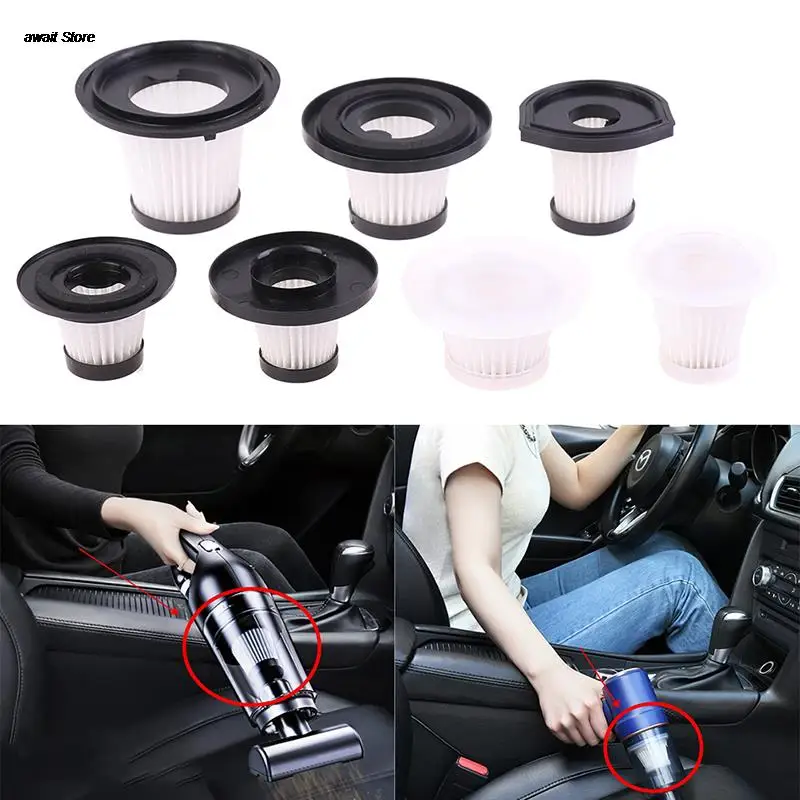 Car Vacuum Cleaner Cartridges Cordless Vacuum Cleaners Micro Filters Vacuum Cleaner Accessories Wet And Dry Cleaning Filters