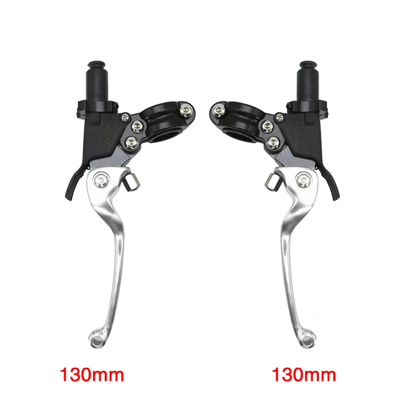 

ZSDTRP пара тормозных рычагов сцепления для мотоцикла, внедорожника, квадроцикла, 130 мм, 100 мм, 22-24 мм