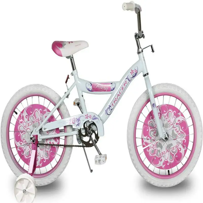 

WonderWheels 16" BMX S-Type Frame Bicycle Coaster Brake One Piece Crank Chrome Rims Tire 's Bike - White
