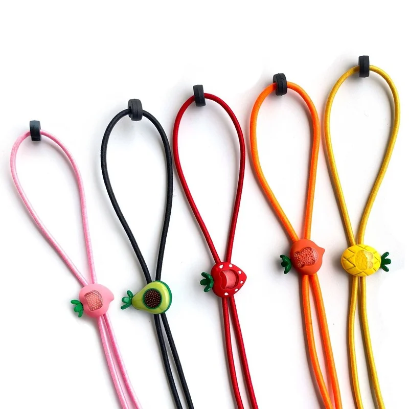 

Разноцветный Женский стильный кулон в виде авокадо, трендовые цепочки на шею, изысканное ожерелье с защитой от падения очков и очков