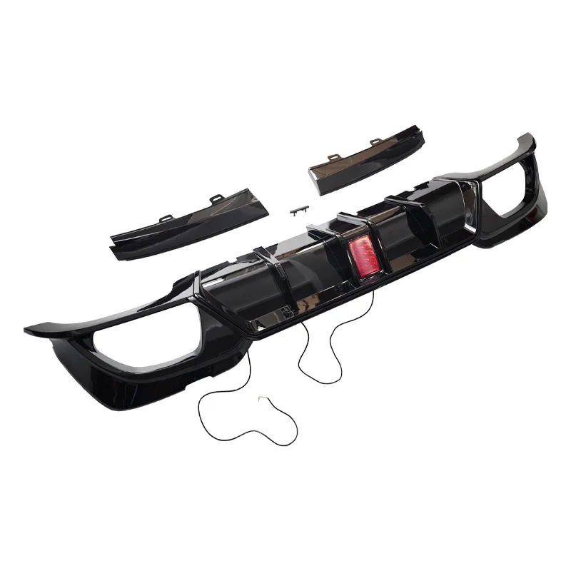 

Для BMW G20 G21 M-Tech 320i 325i 330i M340i M Sport 2019-2023 с легким задним бампером, разветвителями для губ в стиле CMST, автомобильный диффузор, губа