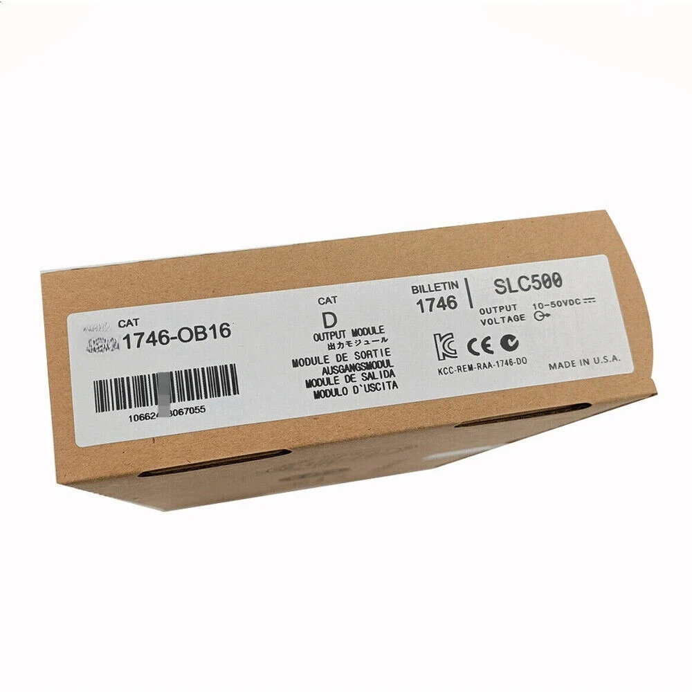 1746-OB16 CAT SER/D SLC 500 PLC выходной модуль 1746-OB16 новая заводская упаковка