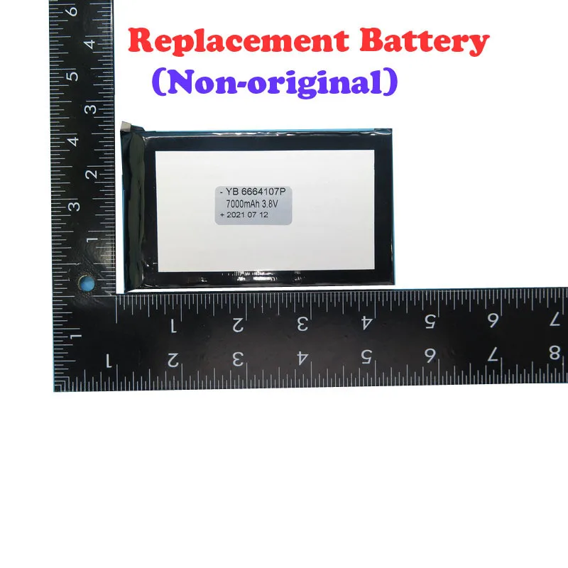Laptop OEM Replacement Battery For GPD Pocket1 Pocket 1 6664107 7000MAH 3.8V (Non-original)