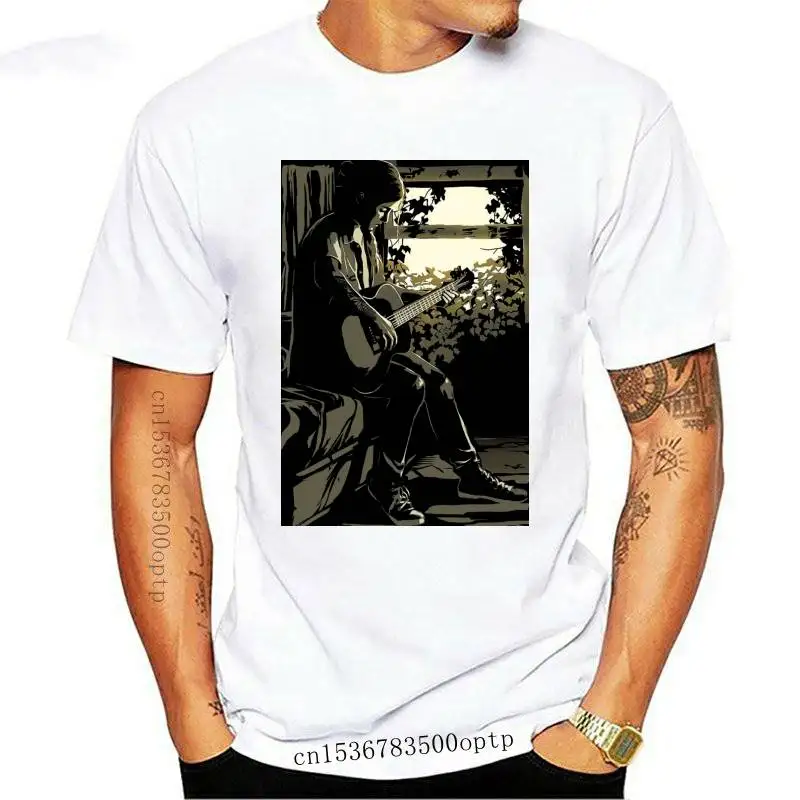 

Футболка The Last Of Us Part Ii Мужская, черная рубашка, Модная хлопковая с короткими рукавами, лето