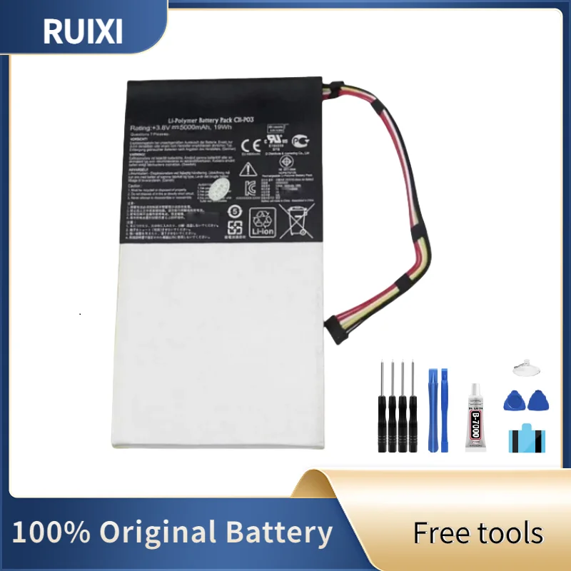 Оригинальный аккумулятор RUIXI C11-P03, 5000 мАч, для планшетного ПК ...