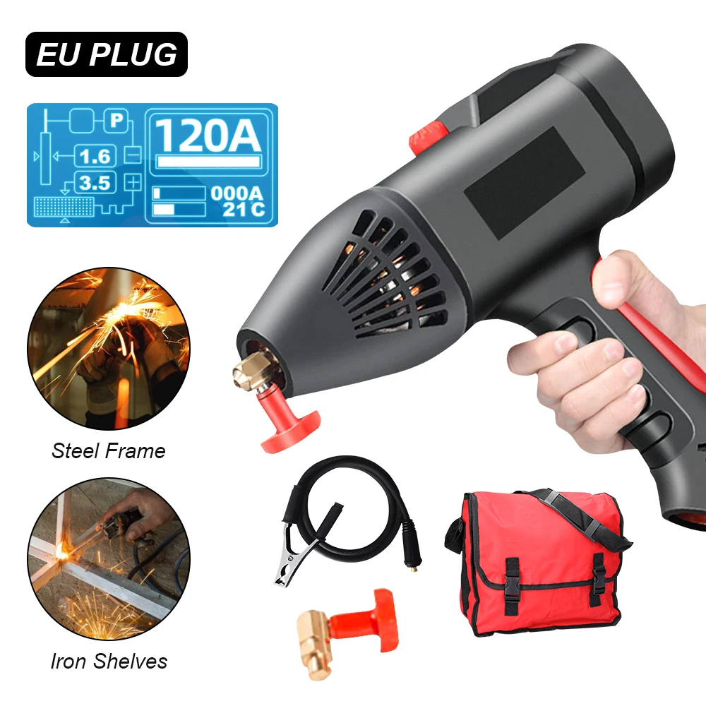 

220 В 4000 Вт ручной Электрический сварочный аппарат автоматический цифровой Интеллектуальный сварочный аппарат Регулировка силы тока свароч...