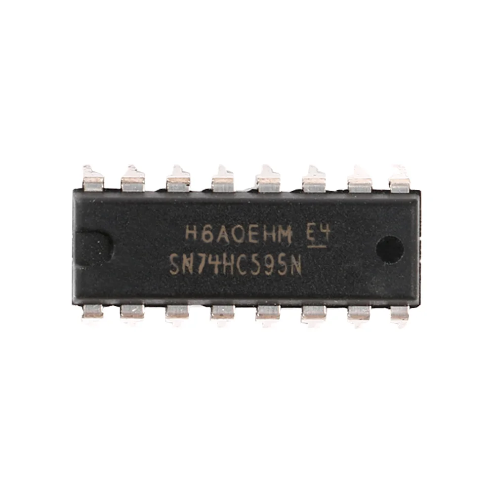

Новые и оригинальные интегральные схемы SN74HC595N DIP16 SN74HC595 DIP 74HC595N 74HC595, 10 шт.