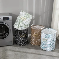 new laundry basket marble pattern foldable washable storage bag childrens toys pet supplies storage home bathroom living room