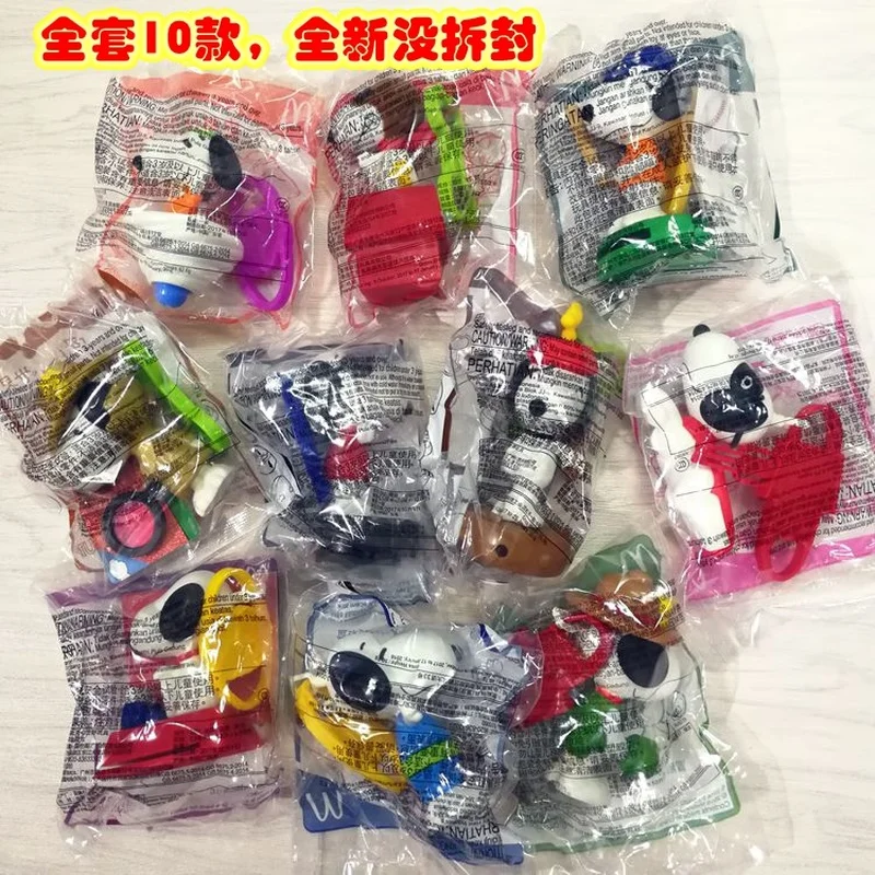 

Original McDonaldas Snoppy Figure Ornament Accessories Collect Toy Pretend Play Children Present