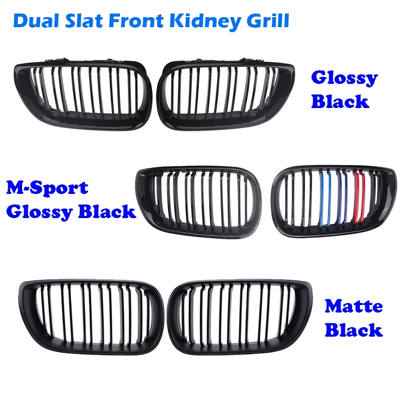 

Front Bumper Kidney Grille Fit For BMW E46 Facelift Sedan 320i 325i 2002-2005 Performance Car Accessories M Edition Style Parts