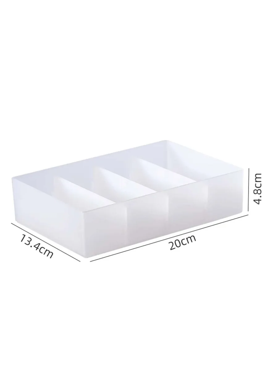 

1pc 4 Grid Storage Box
