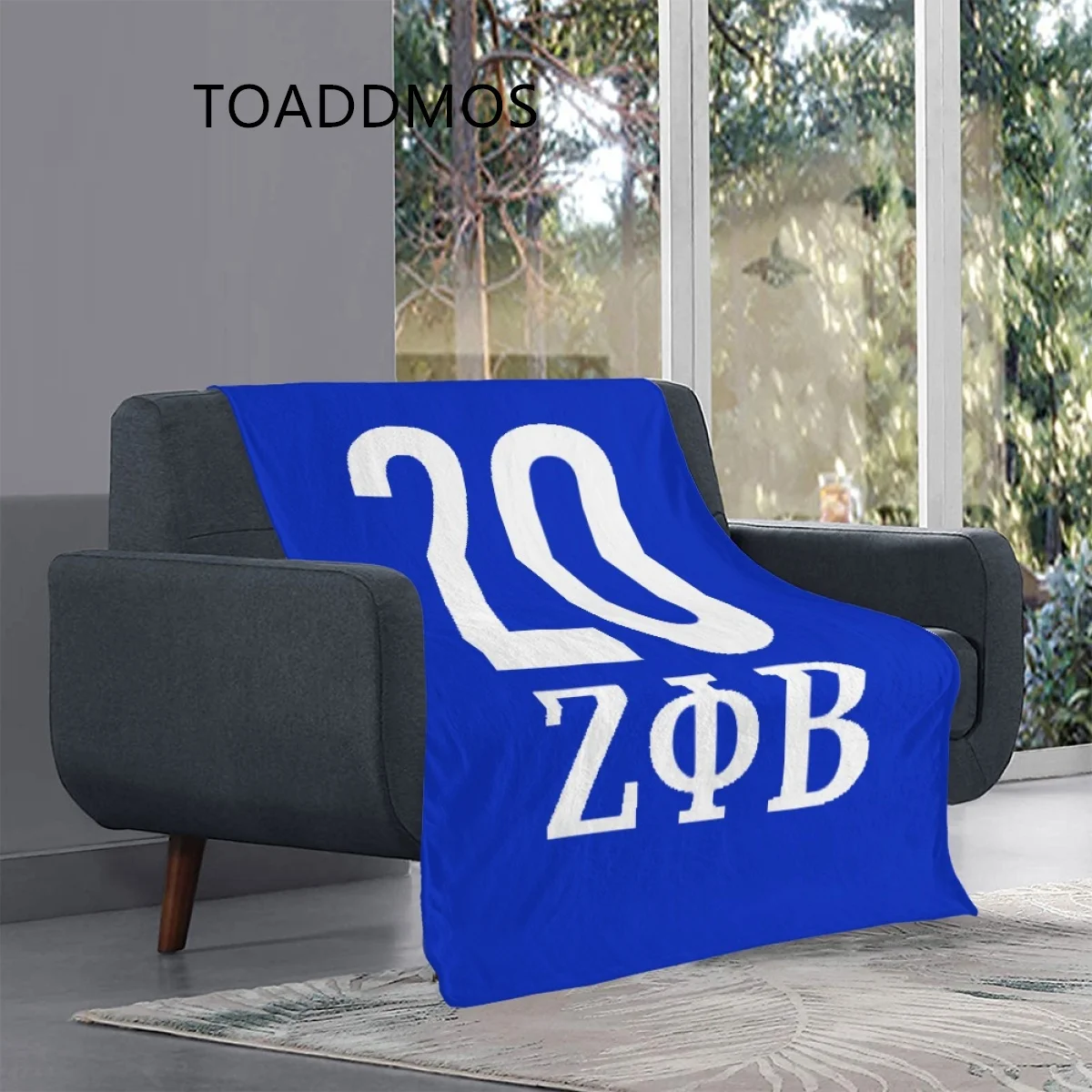 

Теплое уютное одеяло TOADDMOS Zeta Phi Beta, мягкие подарки, одеяло для дивана, постельное белье, легкое тонкое одеяло для спальни, гостиной