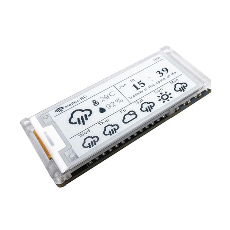 Местластичная электронная бумага Heltec Smart Price Tag Monitor E213 LoRa ESP32 SX1262 Комплект