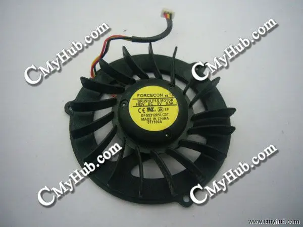 Для Studio 1458 1450 Forcecon DFS531205LC0T DC5V 0.5A 3Wire 3Pin охлаждающий вентилятор F82V
