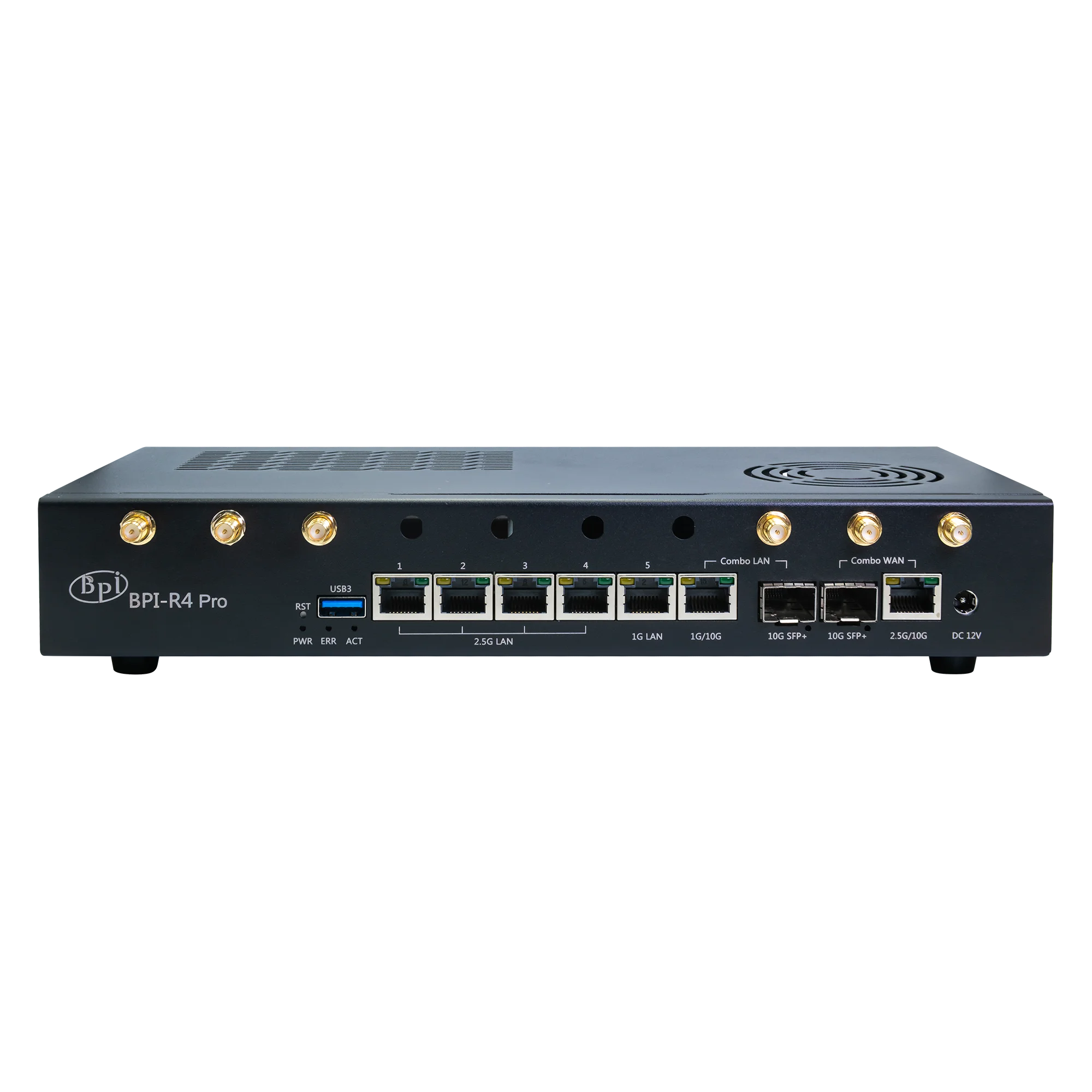 Фото Металлический корпус Banana Pi BPI-R4 PRO, железный корпус, совместимый с аксессуарами BPI-R4 PRO №5