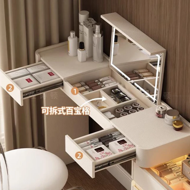 Шкафы в кремовом стиле комоды для хранения скандинавском с выдвижным ящиком