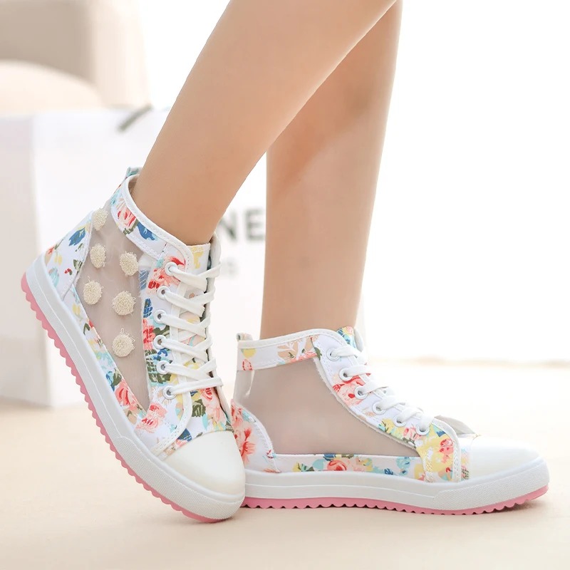 Spring Parent-child Casual Shoes Girls Lace Edge Canvas Shoes Wild Skate Shoes Summer Cool Casual Shoes Shoes Kids Girls