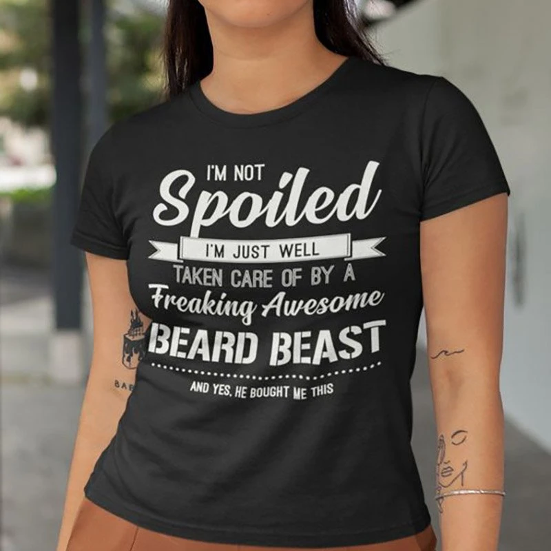 

Летняя женская модная тонкая сексуальная футболка с принтом алфавита, Повседневный Женский хлопковый топ с круглым вырезом и коротким рукавом