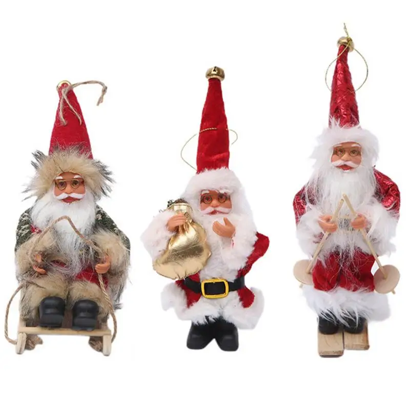 

Рождественские украшения на дерево, украшения для дома, рождественские украшения, Рождественский Санта-Клаус, гном, плюшевые куклы, Декор